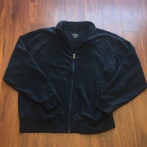 LL Bean Full Zip Sweatshirt Jacket